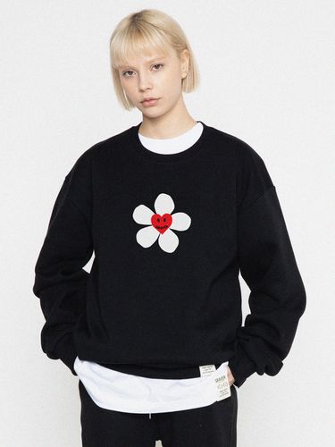 Big Flower Heart Sweatshirt_5 Colors - GRAVER - Modalova