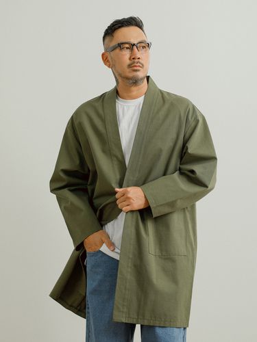 Oversized Fit Cotton Cardigan - RUGGED HOUSE - Modalova