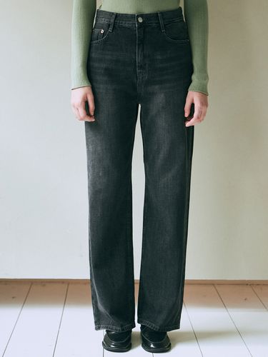 Normal Vintage Washed Pants_Black - YAN13 - Modalova