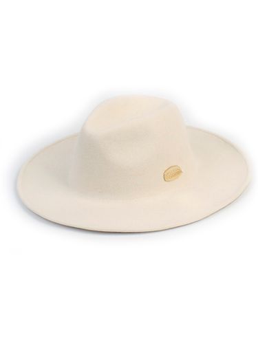 Wool Fedora - White - Universal chemistry - Modalova