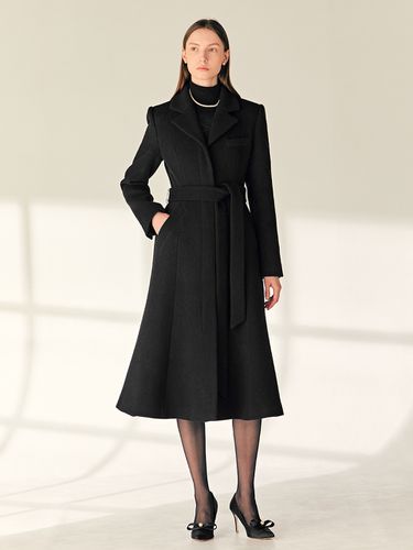 Alyvia Mermaid Wool Belted Coat () - BAU by Bride And You - Modalova