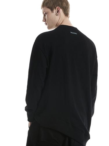 Diagonal Asymmetric Oversized Sweatshirt () - DGNAK12 - Modalova