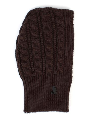 Twist Knit Balaclava - Brown - Universal chemistry - Modalova