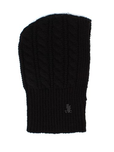 Twist Knit Balaclava - Black - Universal chemistry - Modalova