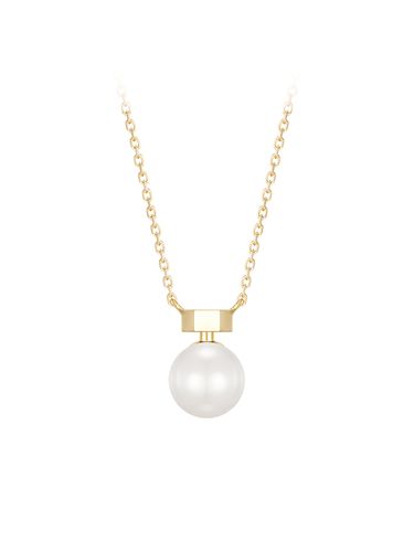 Basic Perlina 14K Necklace - J.ESTINA - Modalova