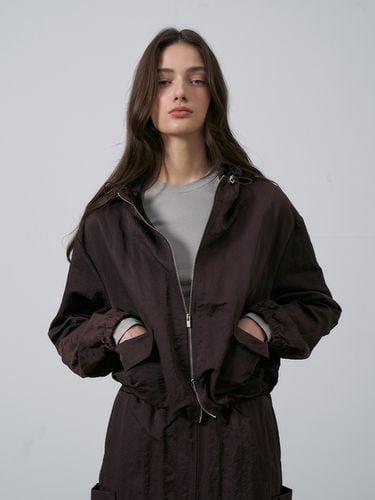 Anorak Two Way Zip Up Hoodie - RENEJ - Modalova