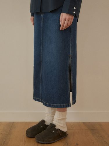 Je Taime Denim Skirt - vanone atelier - Modalova