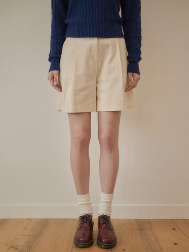 Montaigne Corduroy Shorts - vanone atelier - Modalova