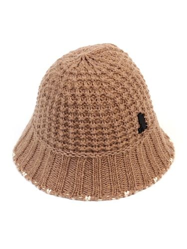 Waffle Knit Bucket Hat - Beige - Universal chemistry - Modalova