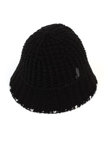 Waffle Knit Bucket Hat - Black - Universal chemistry - Modalova