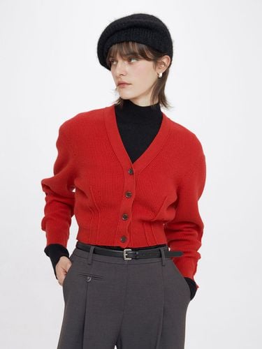 Cropped Knit Cardigan in VK3WD250-63 - RAIVE - Modalova