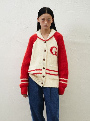 Stadium G Cowichan Cardigan (Red) - GREENBUTTER - Modalova