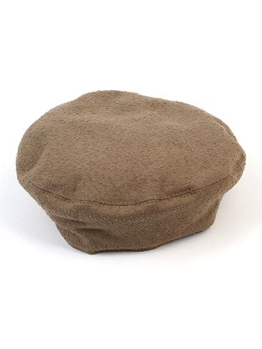 Belted Knit Beret - Brown - Universal chemistry - Modalova