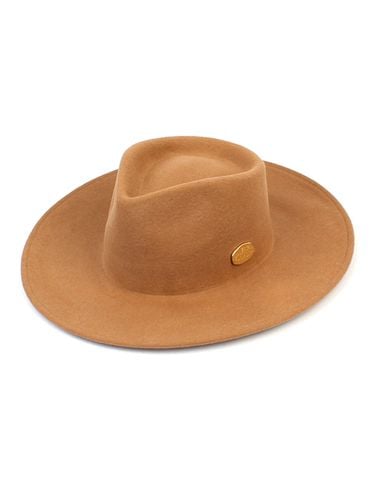 Wool Fedora - Beige - Universal chemistry - Modalova