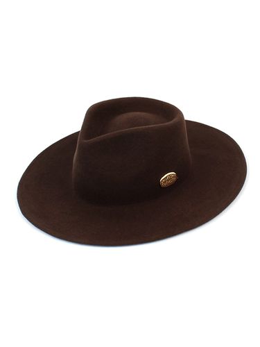 Wool Fedora - Brown - Universal chemistry - Modalova