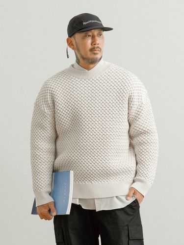 Washable Like Cable Knit Sweater - RUGGED HOUSE - Modalova