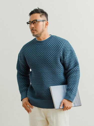 Washable Like Cable Knit Sweater - RUGGED HOUSE - Modalova