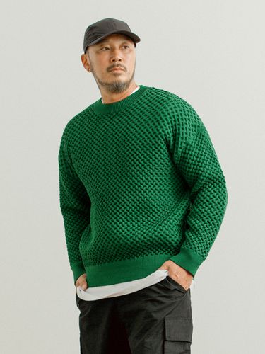 Washable Like Cable Knit Sweater - RUGGED HOUSE - Modalova