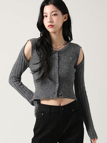 Irene Shoulder Cutting Round Knit - AVANDRESS - Modalova