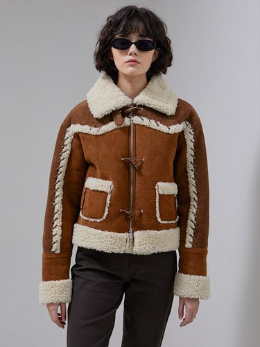 Stitched Shearling Jacket - VITALSIGN - Modalova