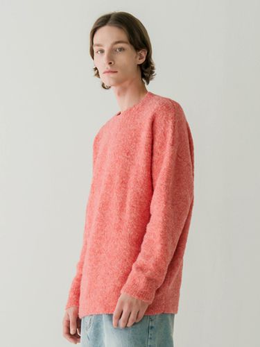 Milan Wool Boucle Round Knit Top_Pink - INDUST - Modalova