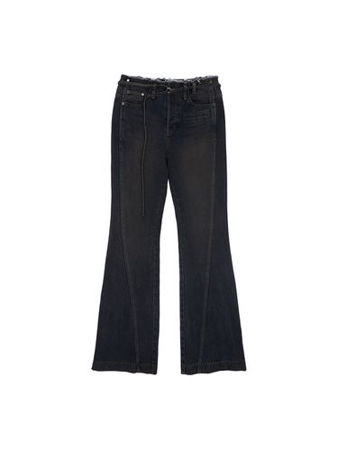 Brush Sting Denim Pants - Navy - Matin Kim - Modalova