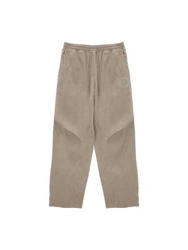 Corduroy Banding Pants - Beige - Matin Kim - Modalova