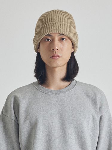 Semi Basic Beanie [Beige] - Analogmood - Modalova