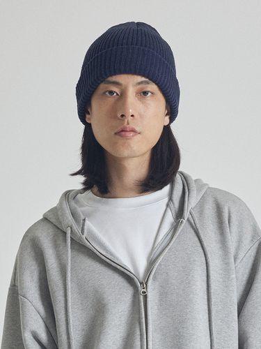 Semi Basic Beanie [Navy] - Analogmood - Modalova