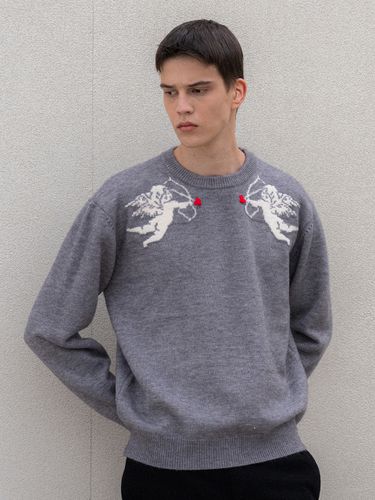 Vintage Angel Pullover_Grey - GENERAL IDEA - Modalova