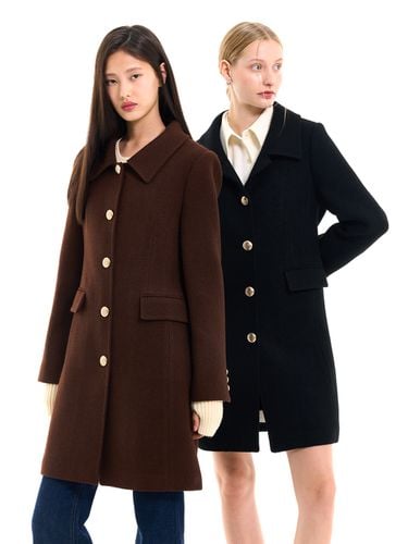 GNRL New Classic Wool Coat (2 Color) - GENERAL IDEA - Modalova