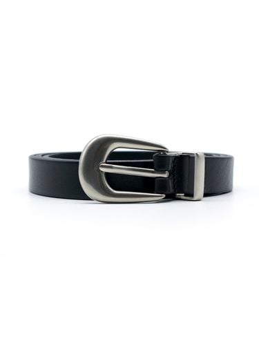 Western Thin Belt - Black - INSILENCE WOMEN - Modalova