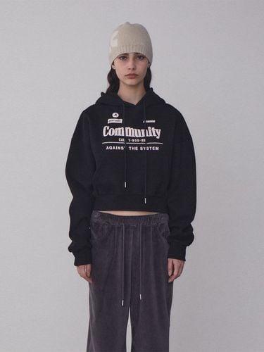 RR Community Cropped Hoodie_Black - Rest&Recreation - Modalova