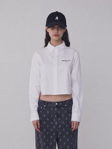 RR Cotton Cropped Shirt_White - Rest&Recreation - Modalova