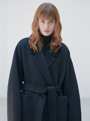 Roomy Handmade Coat - NILBY P - Modalova