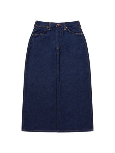 Women Denim Skirt - Dark Indigo - Wrangler - Modalova