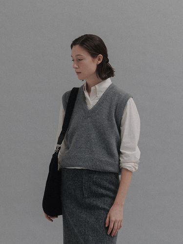 Auree Vest - Gray - NOTHING WRITTEN - Modalova