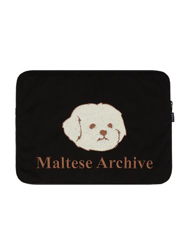 Illustration Applique Laptop Pouch _ - WAIKEI - Modalova