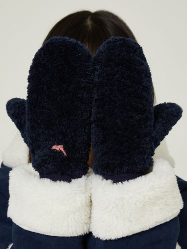 Fleece Gloves _ Navy - WAIKEI - Modalova