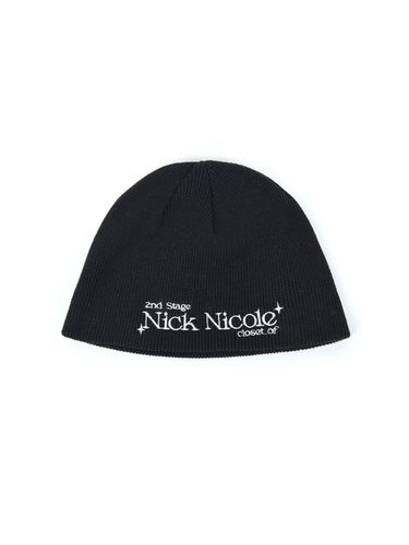 Blink Logo Lettering Beanie_Black - NICK&NICOLE - Modalova