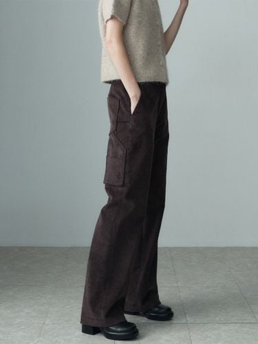 Corduroy Wide Pants - RE RHEE - Modalova