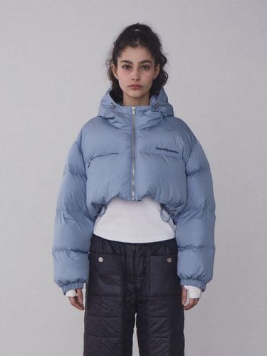 RR Hood Short Down Jacket_Blue - Rest&Recreation - Modalova