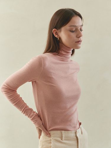 Wool Turtleneck Top - MOAT - Modalova