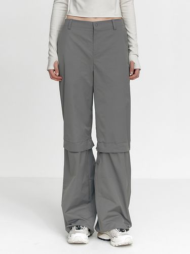 Line Block Pants , Gray - STUDIO TABLE - Modalova