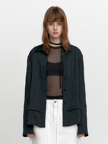 Multi Strap Shirt , Dark Charcoal - STUDIO TABLE - Modalova