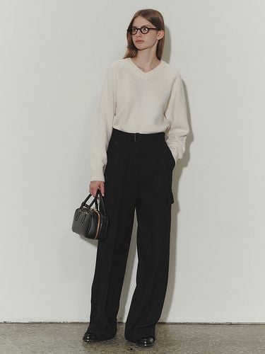 Wool Carpenter Pants_Black - Dunst for WOMEN - Modalova