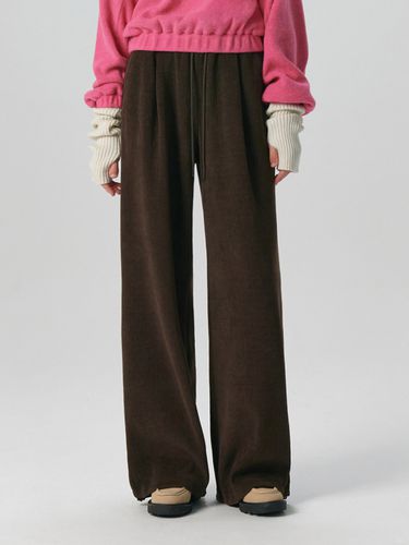 Way Corduroy Wide Pants _ Brown - CITYBREEZE - Modalova