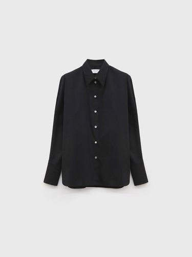 Slim Standard Cotton Shirt - Black - Arch The - Modalova