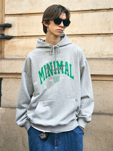 Minimal Arch Logo Oversized Hoodie (5 Color) - MINIMAL PROJECT - Modalova