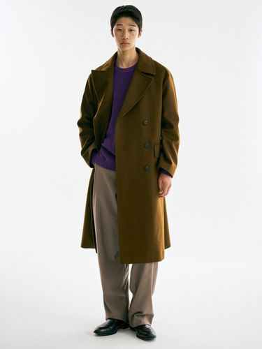 Cashmere Blend Double Coat (3 Color) - THE KNIT COMPANY - Modalova